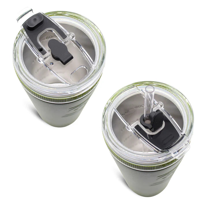 Iceshaker Termo Shaker Flex 768ml Verde Militar - https://www.iceshaker.com/
