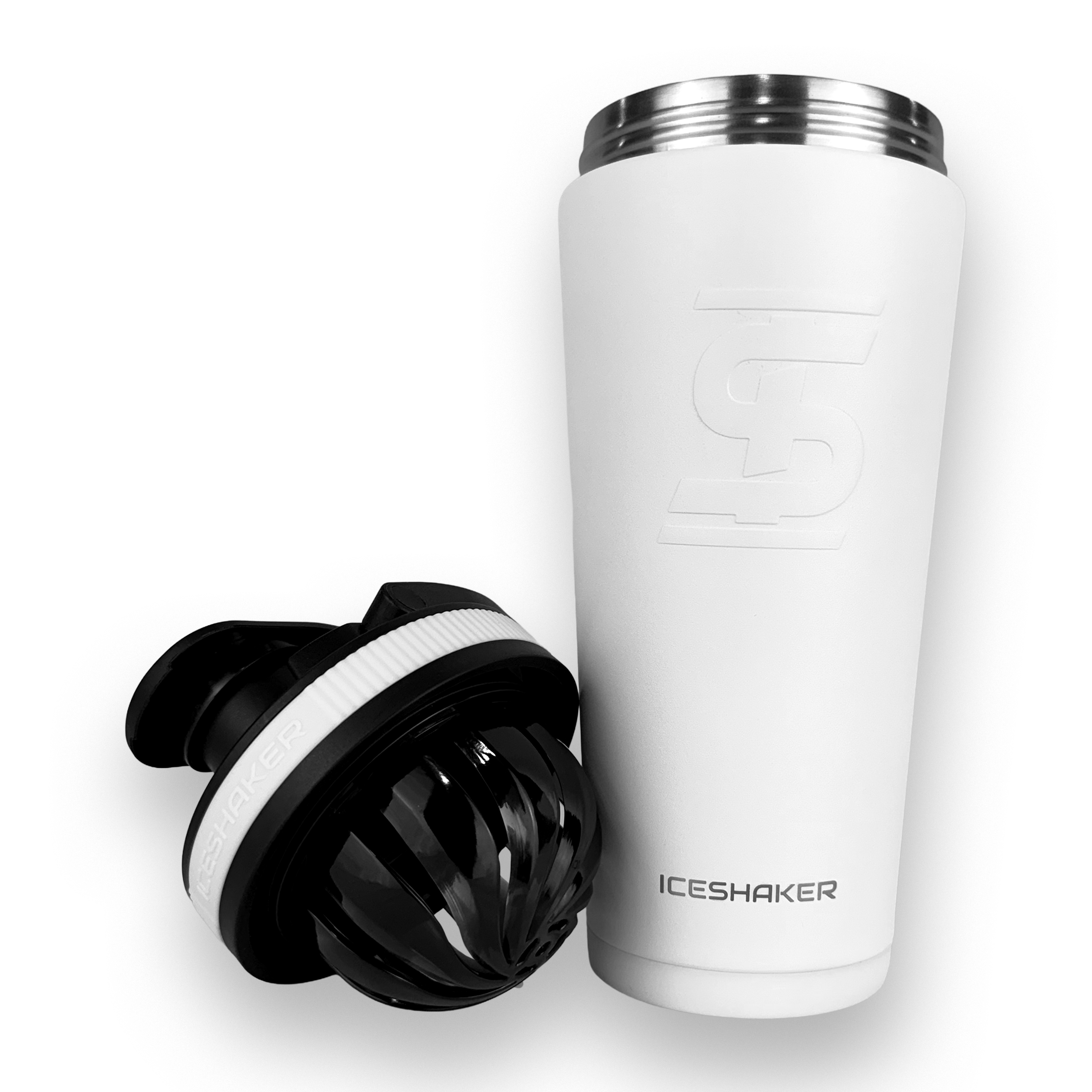 Termo Shaker 768ml - Blanco - https://www.iceshaker.com/