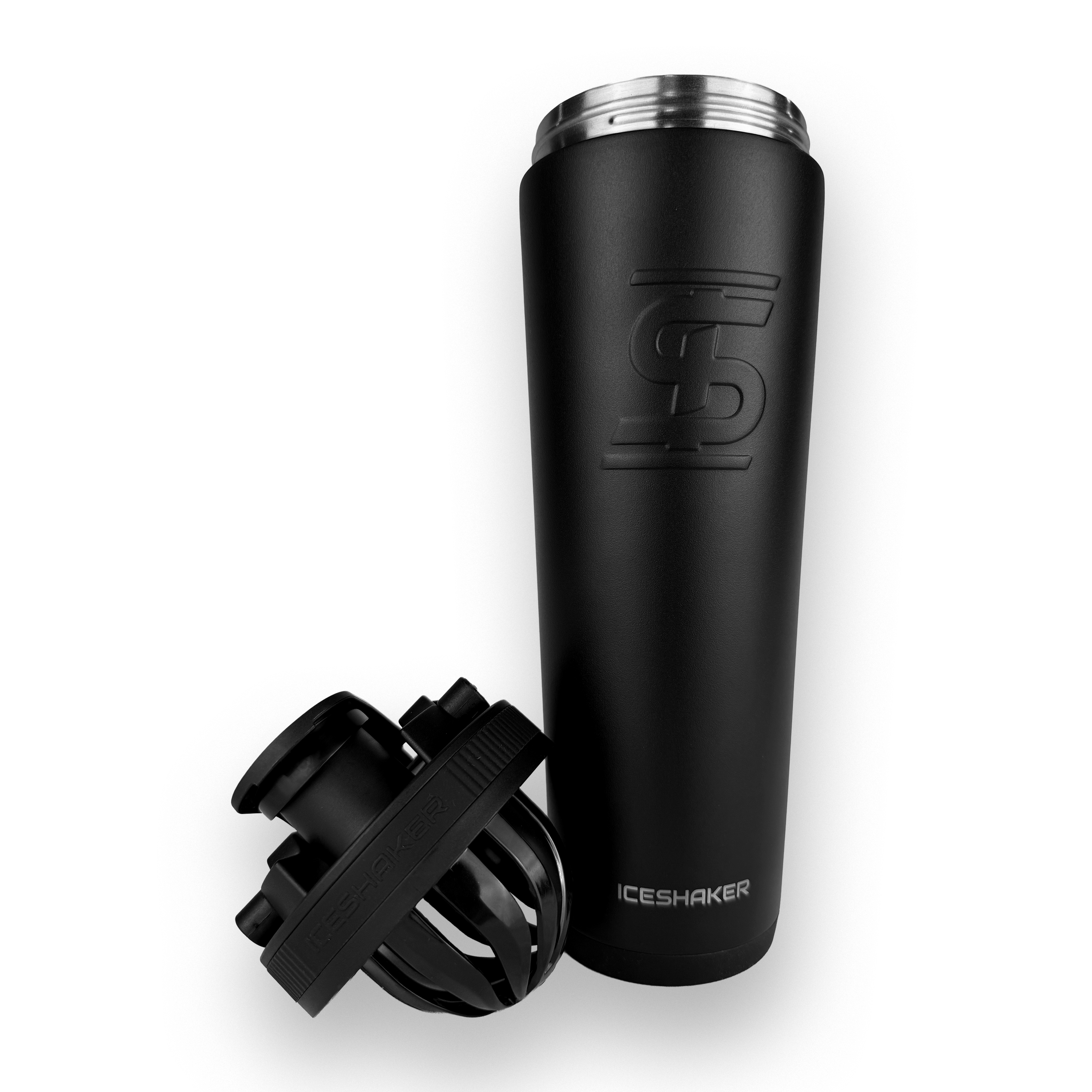 Iceshaker Termo Shaker  1 litro  Negro - https://www.iceshaker.com/