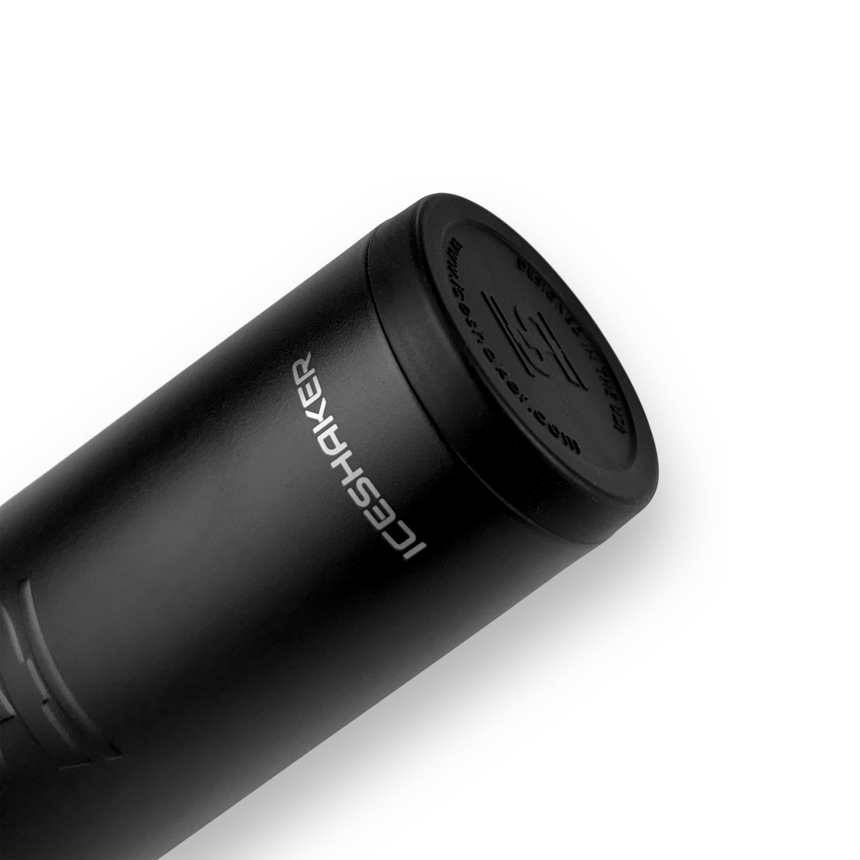 Termo Shaker 768ml - Negro Banda Roja - https://www.iceshaker.com/