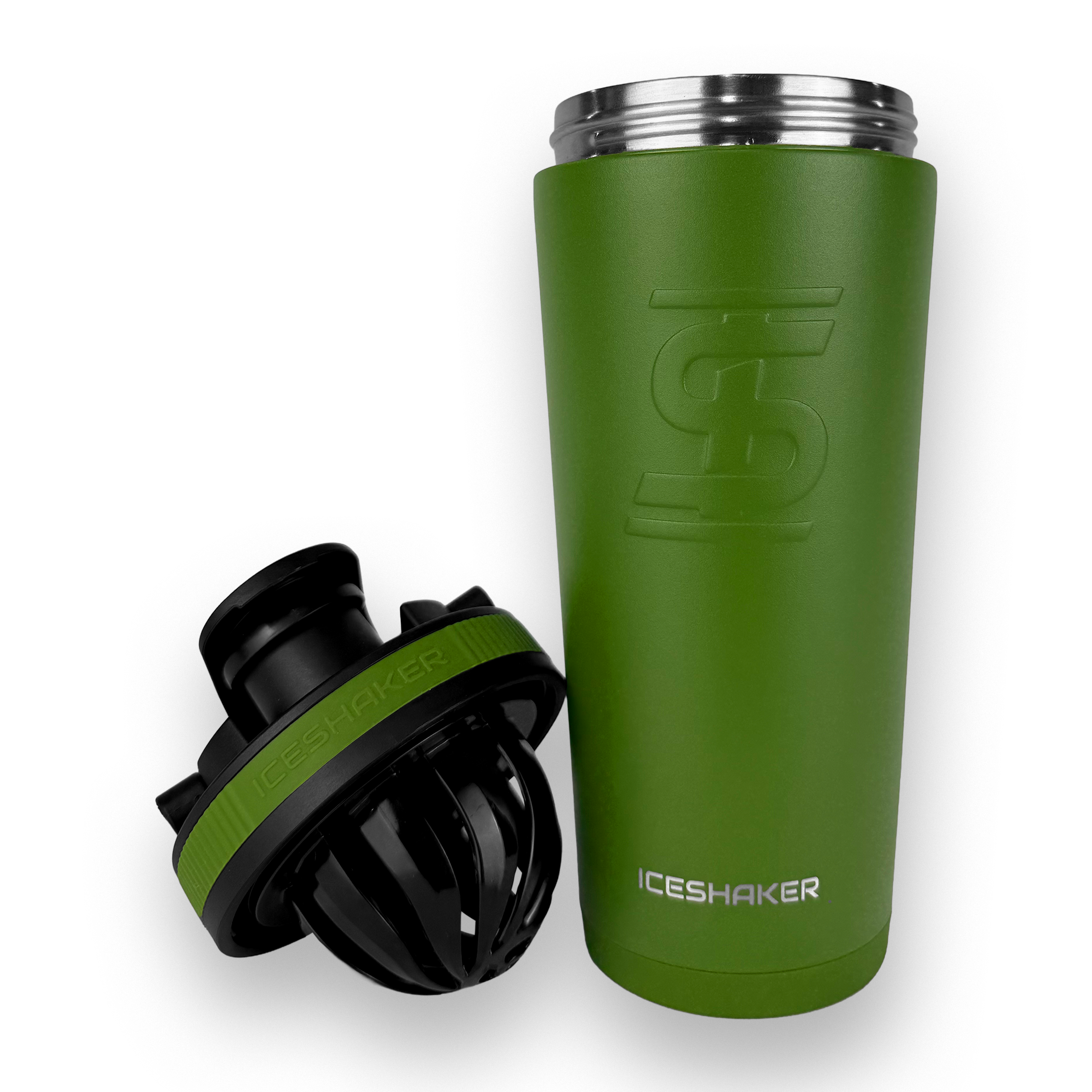 Iceshaker Termo Shaker  768ml  Verde Militar - https://www.iceshaker.com/