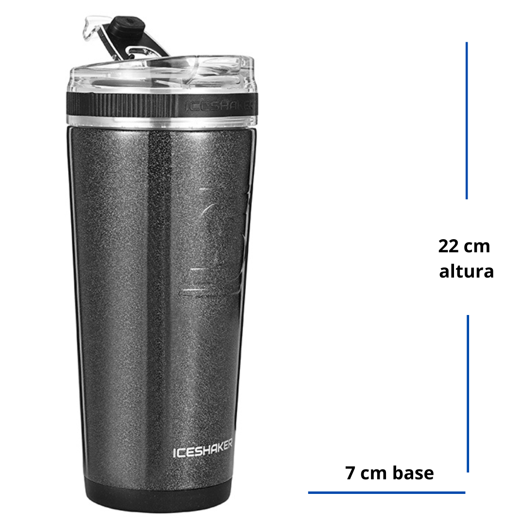Iceshaker Termo Shaker Flex 768ml Obsidian - https://www.iceshaker.com/