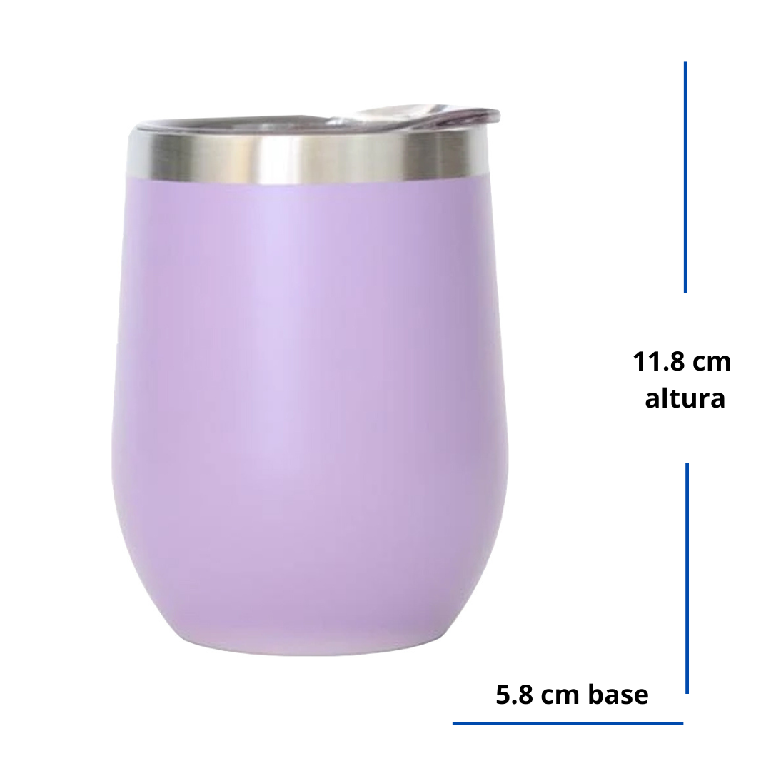 Vaso 355ml Wine&Coffee Lila - https://www.iceshaker.com/