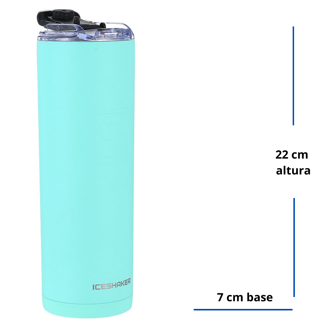 Vaso Skinny 591ml - Menta - https://www.iceshaker.com/